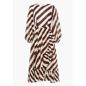 Brand new Zimmerman dress brown and white with tags
